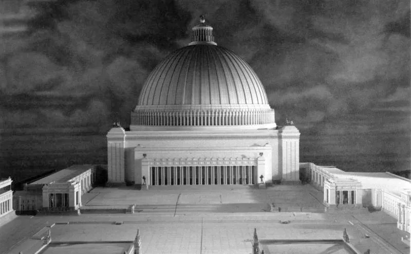 Model of the Volkshalle from Albert Speer's plans for Germania